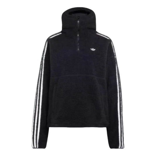 (WMNS) adidas x Jennie Fleece Hoodie Jacket Asia Sizing 'Black' LD8926 - adidas Professional Edition