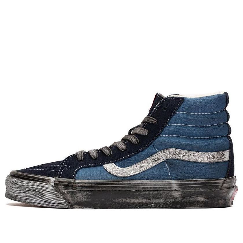 Vans SK8 HI LX OG 'Stressed Navy' VN0A4BVBNGJ