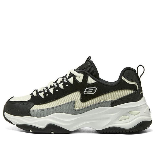Skechers D'Lites 4.0 Shoes 'Black Beige Green' 894286-BKNT