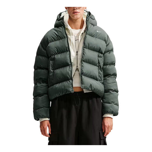 (WMNS) Nike Sportswear Therma-FIT Jacket 'Camo Green Sail' IF5931-303 - Nike Professional Edition