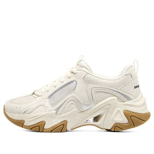 (WMNS) Skechers Stamina V3 Shoes 'White Tan' 896151-NAT