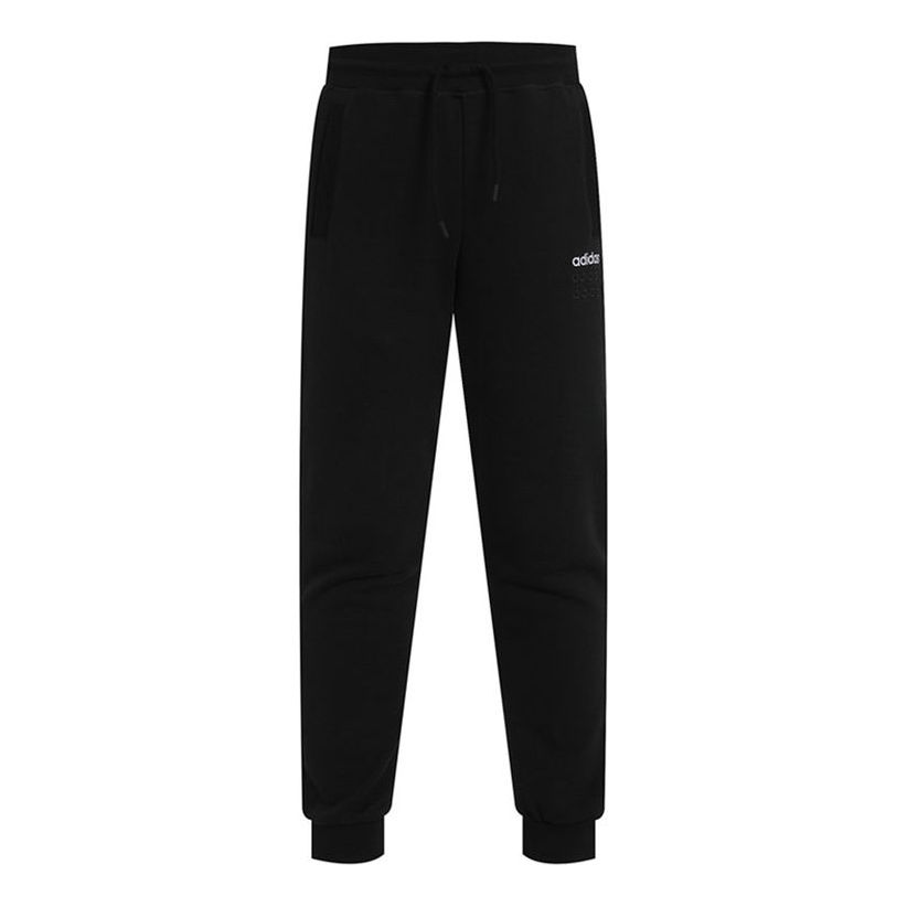 adidas neo M Ce C + Pants Embroidered Logo Sports Bundle Feet Black GP4915