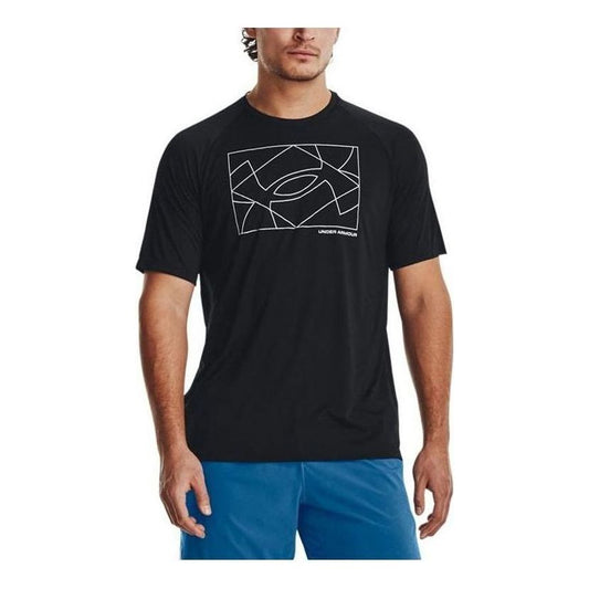 Under Armour Velocity Logo Tee 'Black' 1377141-001