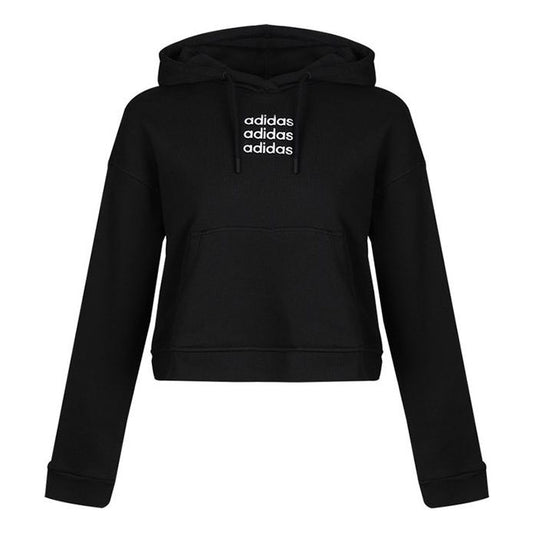 (WMNS) adidas Neo C+ Sweatshirts Asia Sizing 'Black' GJ7935