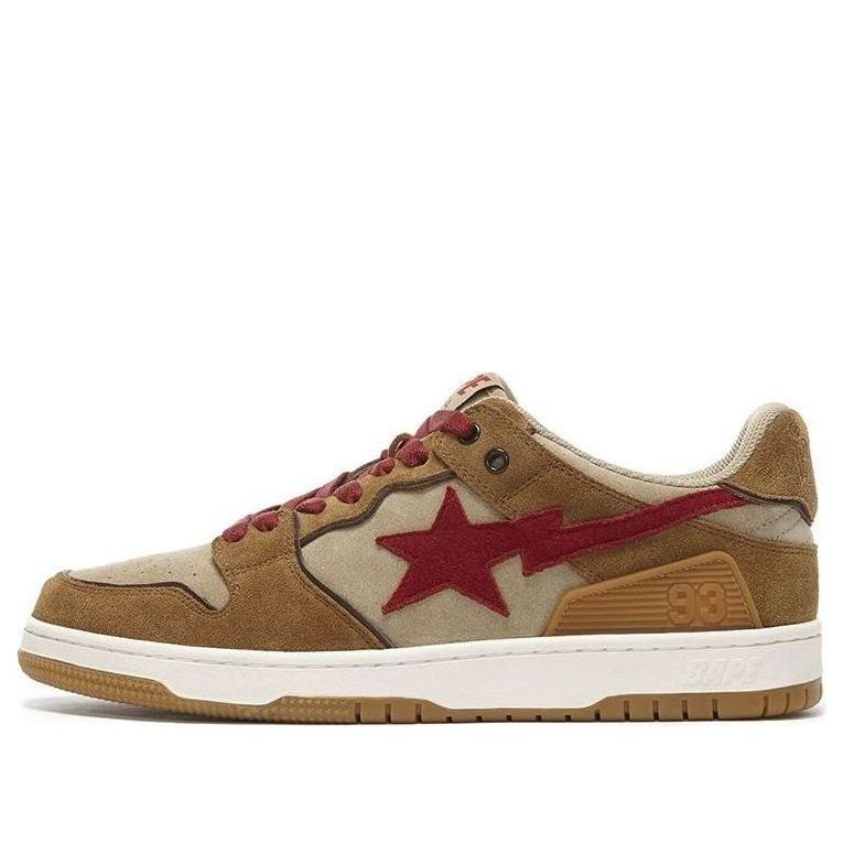 A Bathing Ape Sk8 Sta Low 'Brown' 1G70-191-030-BRWN