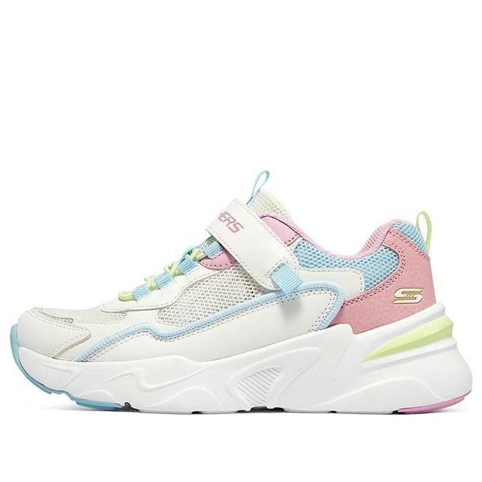 (GS) Skechers Bob's Bamina 'White Pink' 302543L-WPK