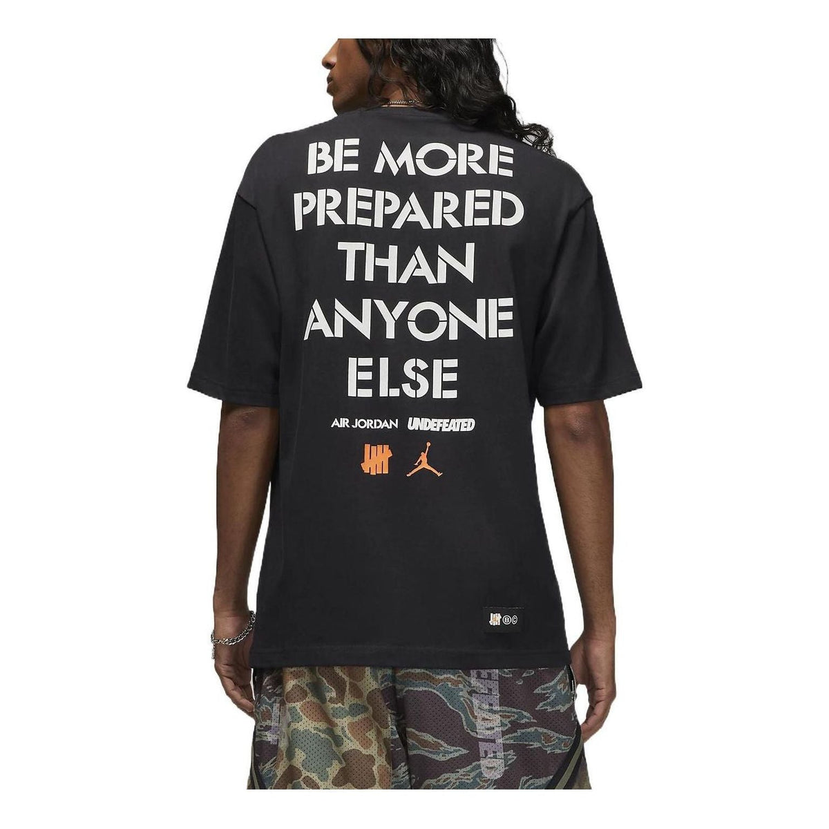 Air Jordan x Undefeated T-Shirt 'Black' DX4305-010