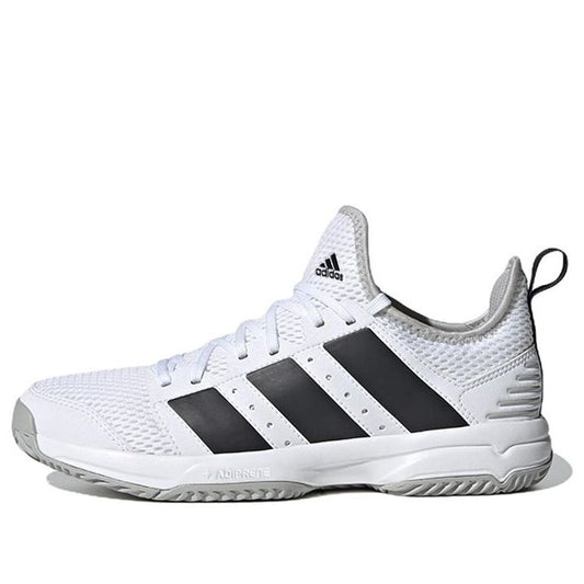 (GS) adidas Stabil J 'White Black Grey' HR0247