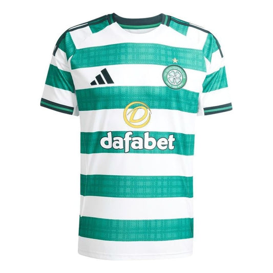 adidas Celtic FC 25/26 Home Jersey Asia Sizing Asia Sizing 'White' JI7265