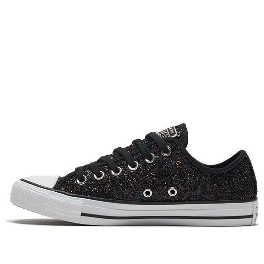(WMNS) Converse Chuck Taylor All Star Low 'Glitter Shine - Black' 569405C