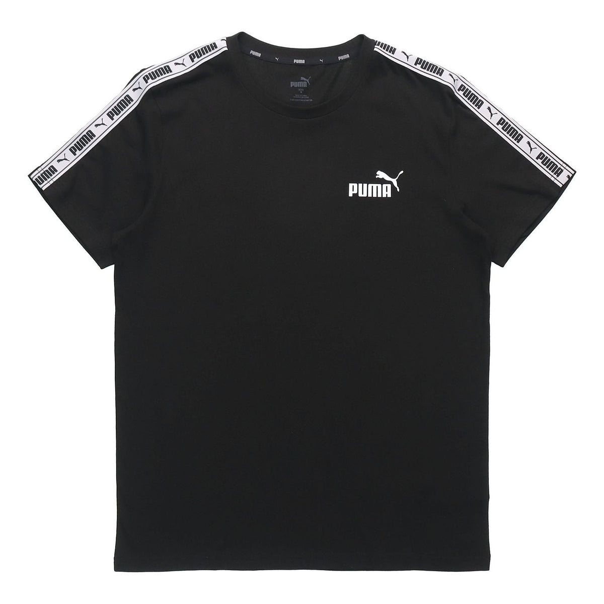 PUMA Taping Logo T-Shirt 'Black' 532557-01