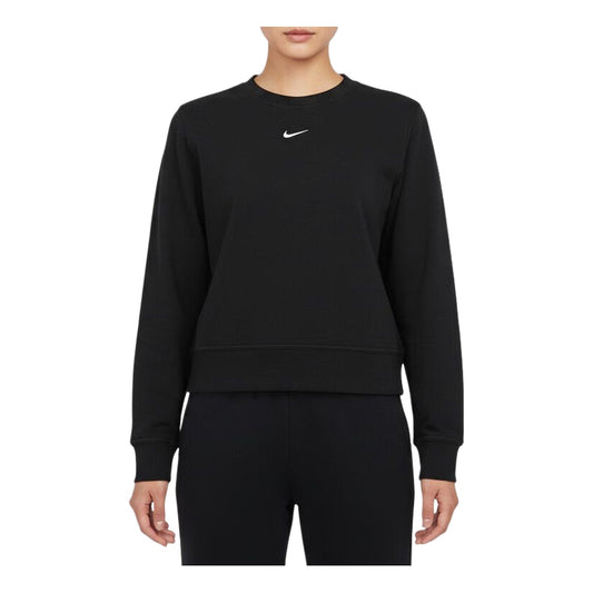 (WMNS) Nike One Dri-Fit Crew Neck Sweatshirt 'Black' IB1451-010 - Nike Professional Edition