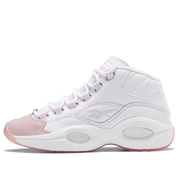 Reebok Question Mid Big Kid 'Pink Toe' GX9357
