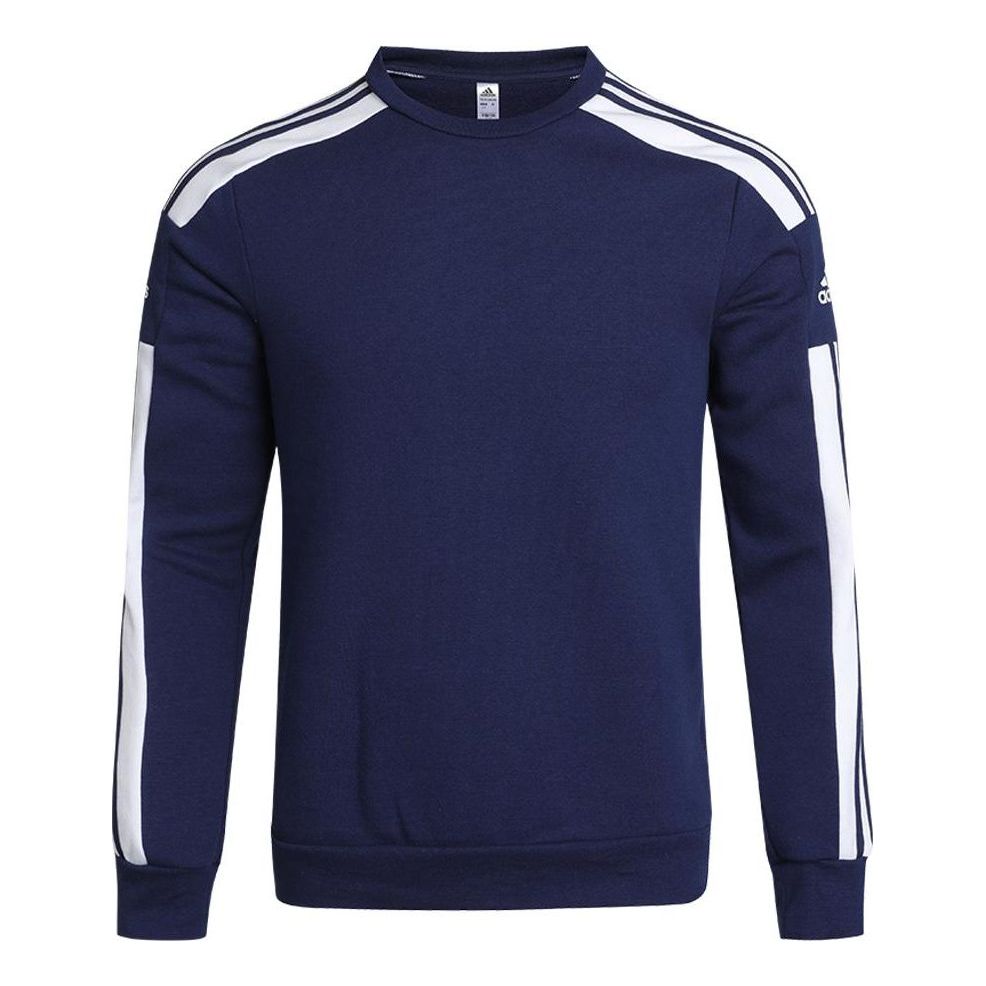 adidas Round Neck Pullover Long Sleeves Blue GT6639