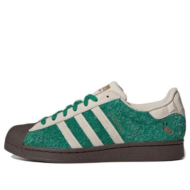 Melting Sadness x adidas originals Superstar Karoro Hole 'Green White Black' H06341