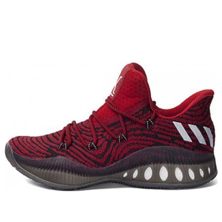 adidas Crazy Explosive Low Primeknit 'Red Black White' BB8347
