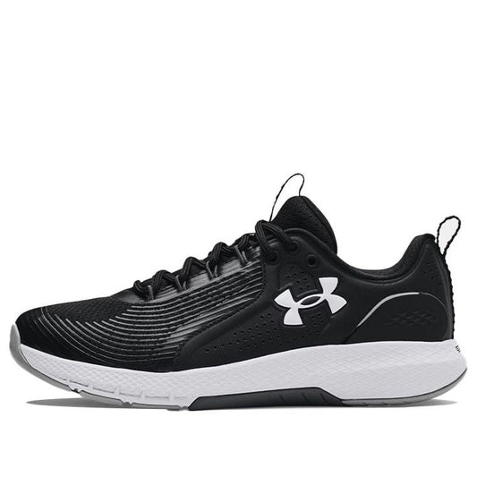 Under Armour Charged Commit 3 4E Wide 'Black White' 3023704-001