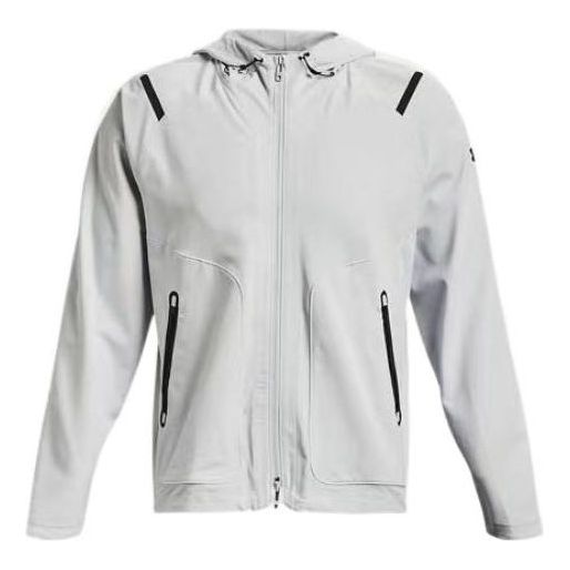 Under Armour Unstoppable Hooded Jacket 'Light Grey' 1370494-014