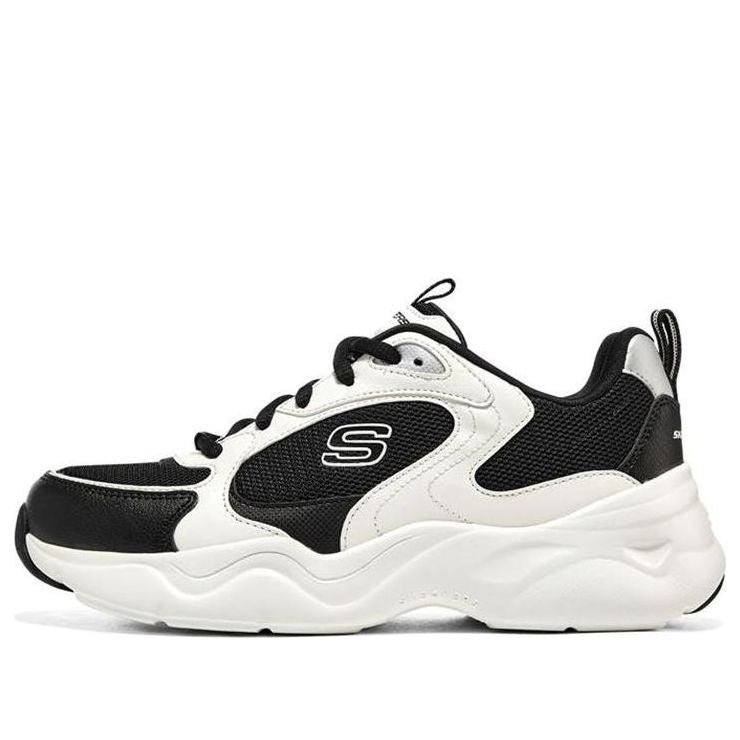 (WMNS) Skechers DLITES Airy 3.0 'Black White' 896149-BKW