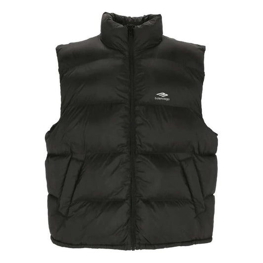 Balenciaga 3b Sports Icon Puffer Vest 'Black' 773987TPO391000