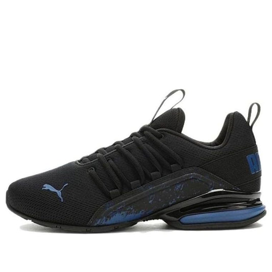 PUMA Axelion Mesh The Drop Running Shoes 'Black Blue' 379771-01 - PUMA Professional Edition
