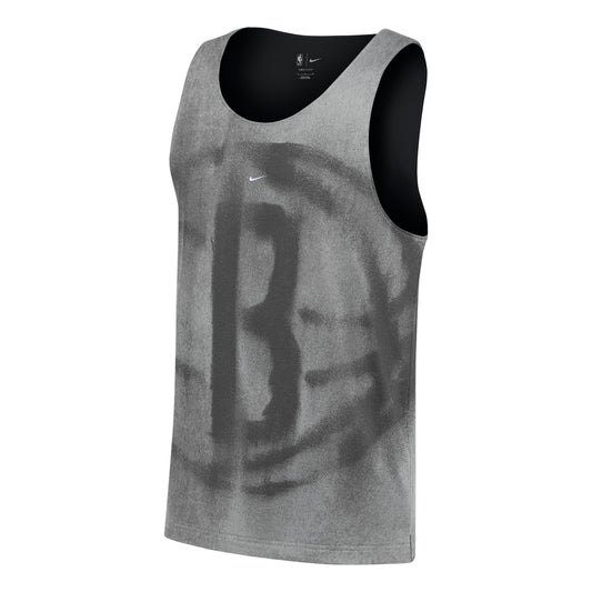 Nike Brooklyn Nets Standard Issue Jersey 'Flat Silver Black' II5555-007 - Nike Professional Edition