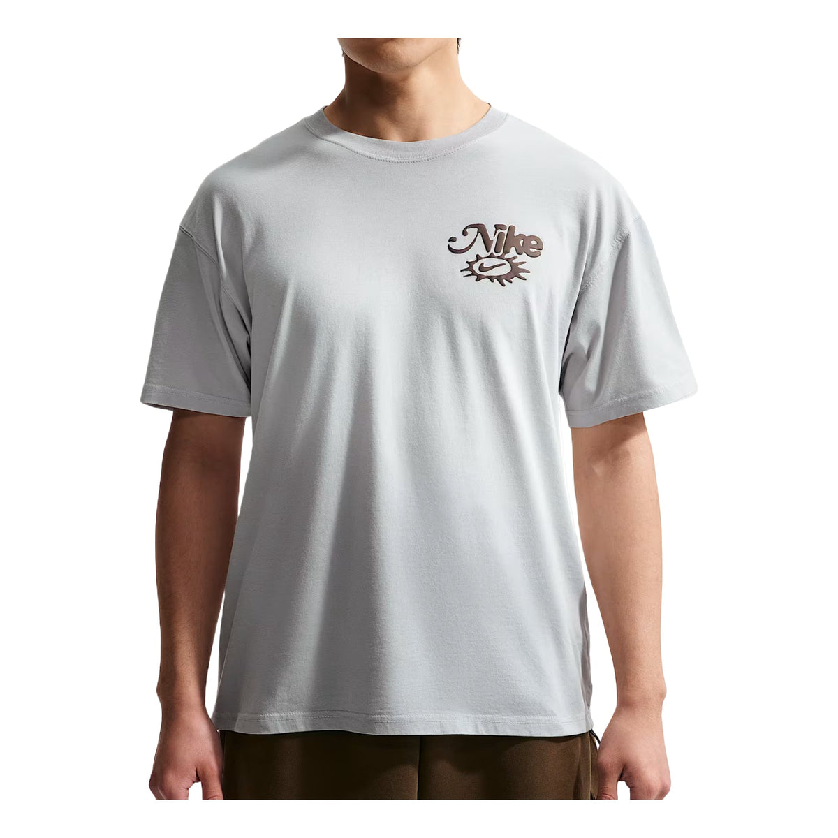 Nike Sportswear T-shirt Asia Sizing 'Wolf Grey' IH1152-043 - Nike Professional Edition