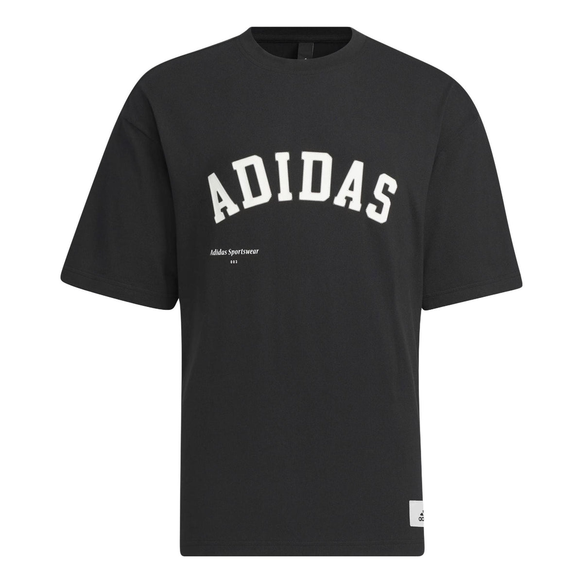 adidas Sportswear Short Sleeve Tee 'Black' IS4962
