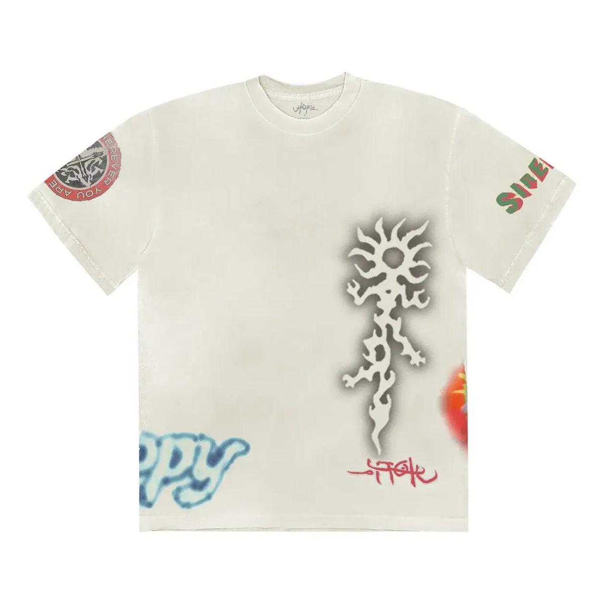 Travis Scott Siren T-Shirt 'White' TSUT-SS09