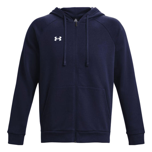 Under Armour Rival Fleece FZ Hooded Jacket 'Navy Blue' 1379767-410