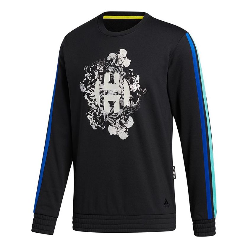 adidas Harden Fleece Crew Sweatshirt Black GP8112