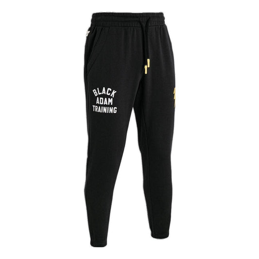 Under Armour Project Rock Black Adam Rival Fleece Pants 'Black Yellow' 1377750-001