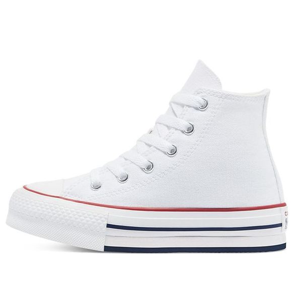 (GS) Converse Chuck Taylor All Star EVA Lift Platform High 'White' 671108C