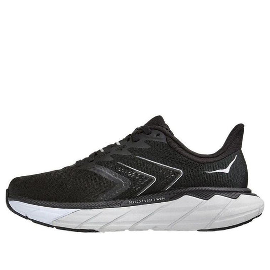 (WMNS) HOKA ONE ONE Arahi 5 'Black White' 1115012-BWHT