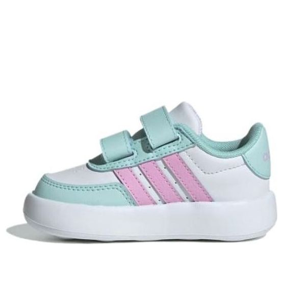 (TD) adidas Breaknet 2.0 'White Green Pink' IF6206
