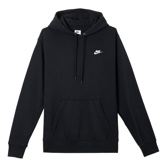 Nike Club Embroided Logo Fleece Hoodie Asia Sizing 'Black' FN3867-010 - Nike Professional Edition