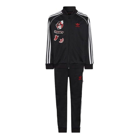 (GS) adidas Disney Mickey and Friends SST Set Asia Sizing 'Black' HB9534