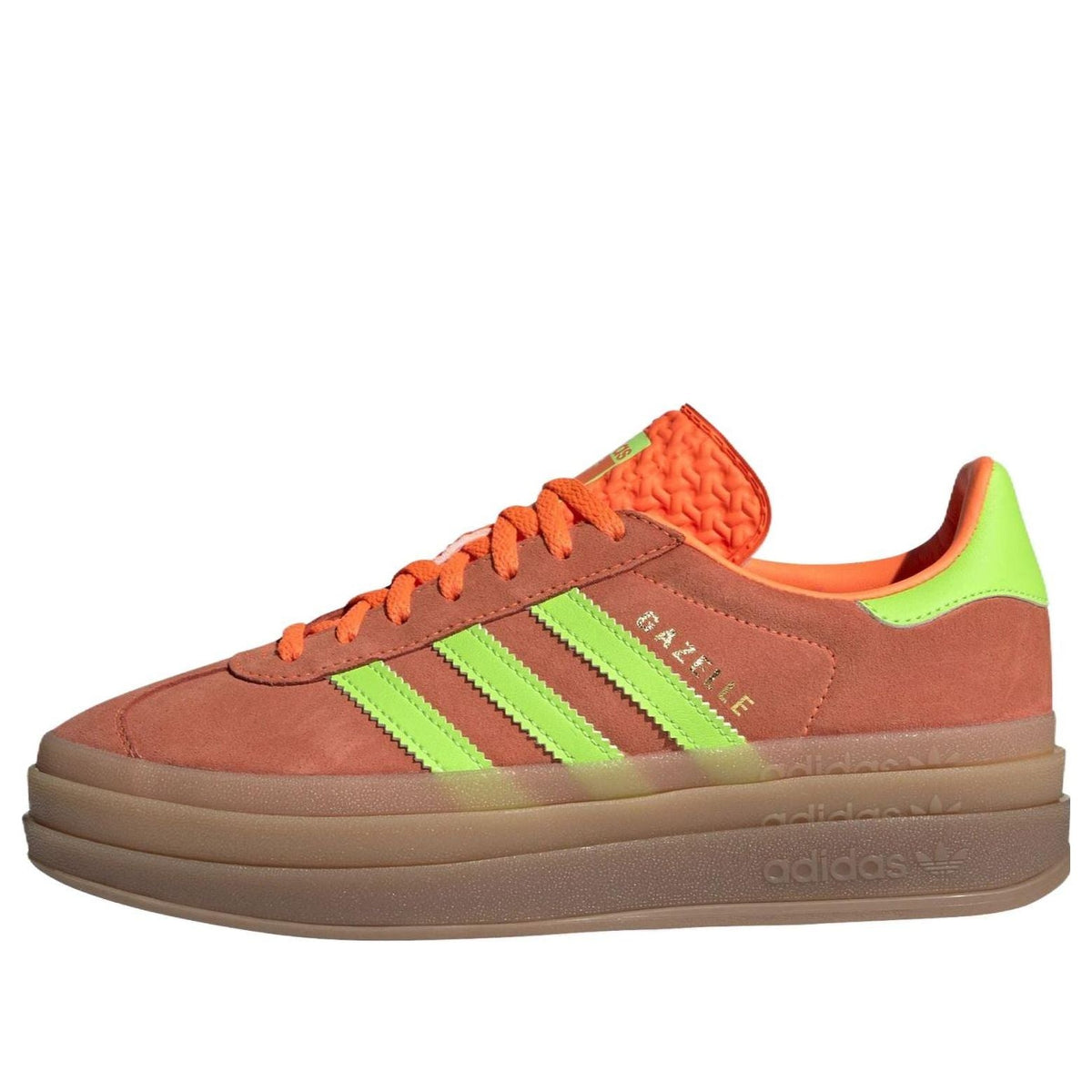 (WMNS) adidas Gazelle Bold 'Solar Orange Green' H06126