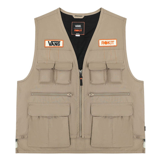 Vans x Rokit Waltonian Vest 'Khaki' VN0005XAKHK