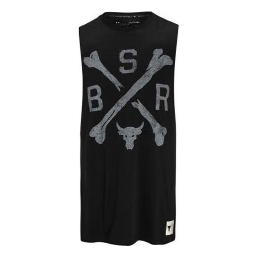 Under Armour Project Rock BSR Tank Top 'Black' 1360741-001