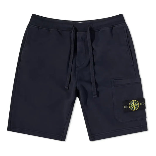 STONE ISLAND Garment Dyed Sweat Shorts 'Navy' 761564651-V0020