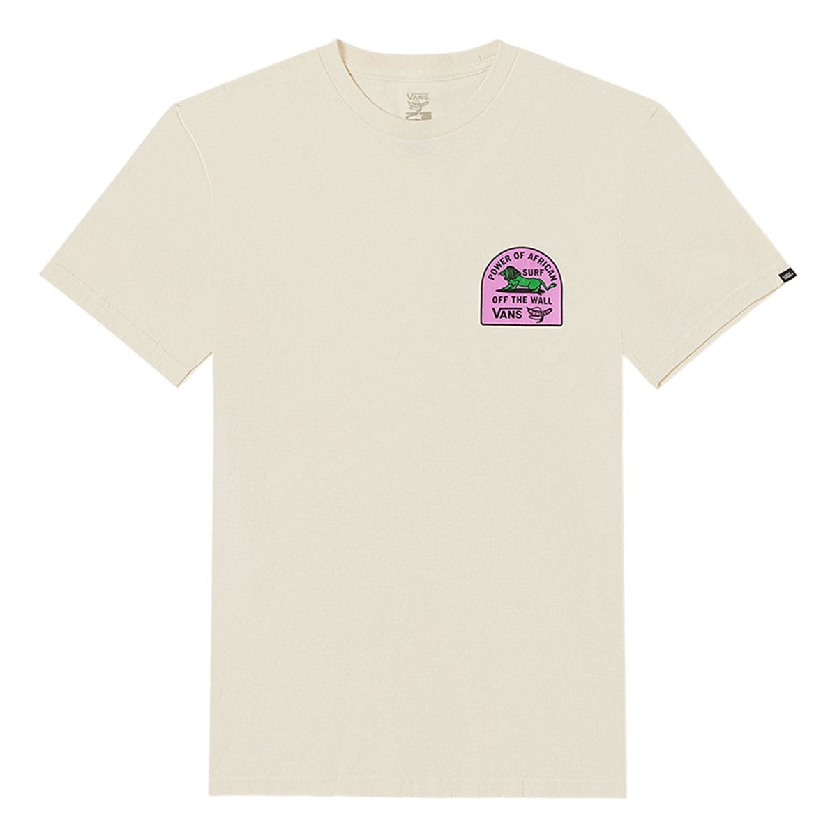 Vans x Mami Wata Crest Shortsleeve Tee 'Beige Purple' VN0008CN3KS1