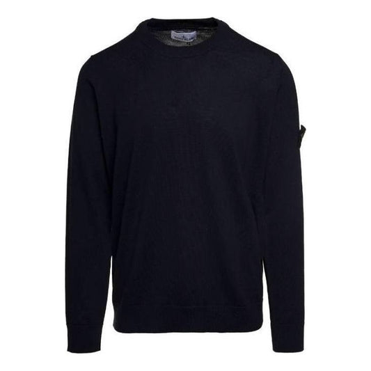 STONE ISLAND Wool Crewneck Sweater 'Navy Blue' 7915510C4-A0020