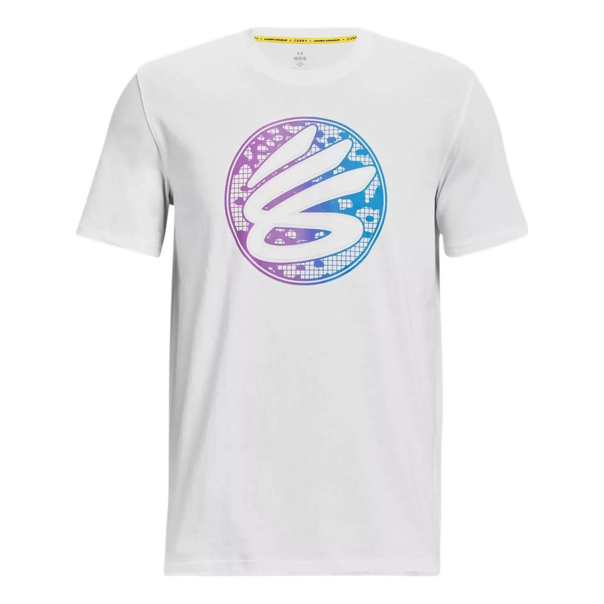 Under Armour Curry Gradient Heavyweight T-shirt 'White Multi' 1376274-100