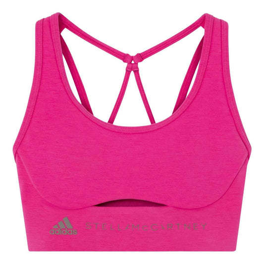 (WMNS) adidas By Stella McCartney TruePurpose Bra Asia Sizing 'Pink' IT5718