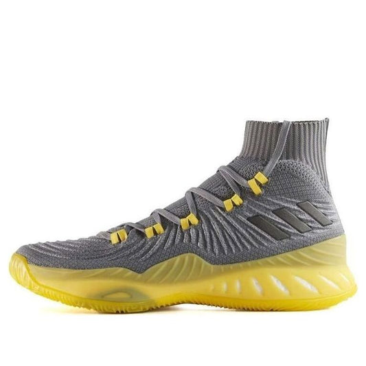 adidas Crazy Explosive 2017 Primeknit 'Grey Yellow' CQ1396