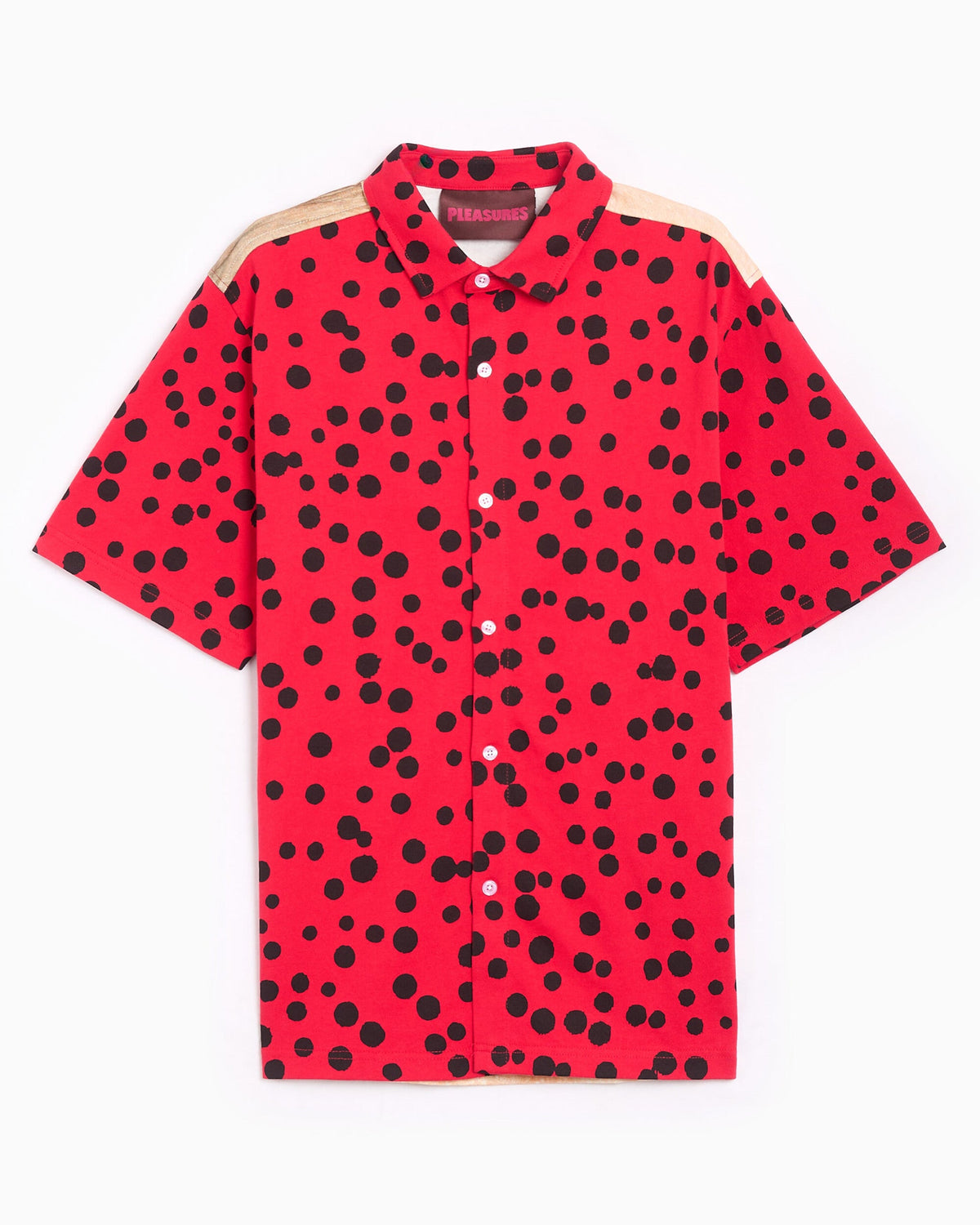 Camisa con gráfico Relaxed de manga corta Pleasures Bug Eye para hombre