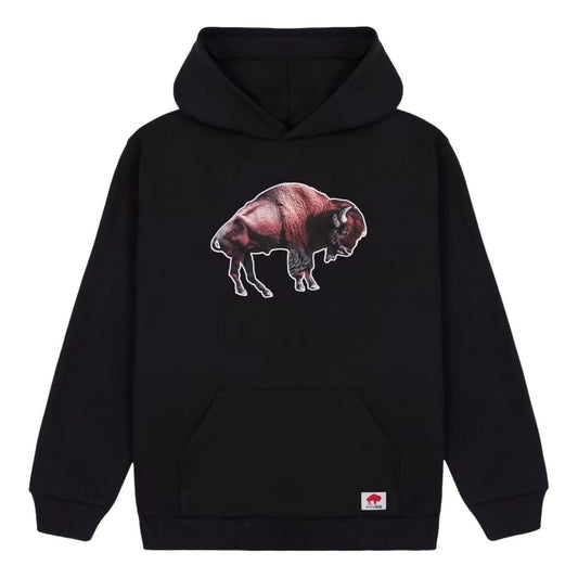 GOLF Buffalo Bills Golf Wang Cutout Hoodie 'Black' NFLBUFF1001B - GOLF Professional Edition